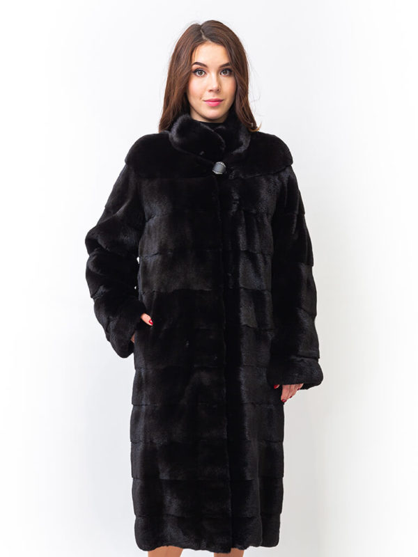 Меховое пальто из норки  Finezza 1001657