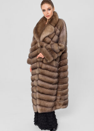 Меховое полупальто из соболя Manzari 1002154