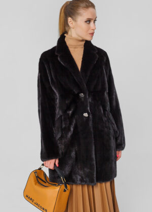 Меховое полупальто из норки FabioGavazzi 1001874